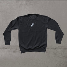 Load image into Gallery viewer, LH Essential Sweat - Black - LEVEL Heads &amp; Threads