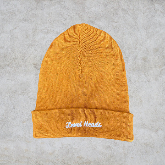 Script Logo Beanie - Multiple Colours - LEVEL Heads & Threads