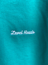 Load image into Gallery viewer, Script Logo Hoody - Jade - LEVEL Heads &amp; Threads